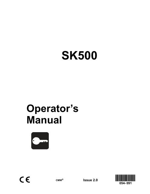 Ditch Witch SK500 Manual