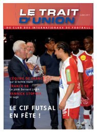 LE CIF FUTSAL EN FÊTE ! - CIF - Club des Internationaux de Football