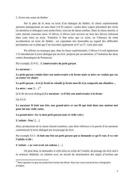 Patrimoine littéraire et théâtre contemporain de jeunesse au ... - IUFM