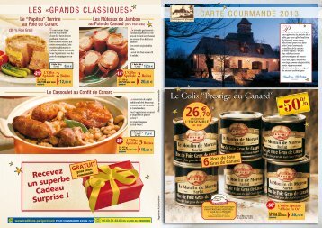 Télécharger notre catalogue - Traditions du Périgord