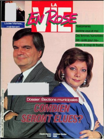 Consulter le numéro entier en format pdf - Bibliothèque virtuelle