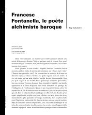 Francesc Fontanella, le poète alchimiste baroque - Raco