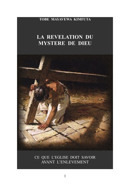 La Révélation du mystère de Dieu - GEDEONCHAMPION