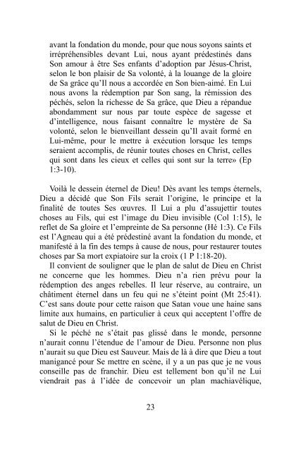 La Révélation du mystère de Dieu - GEDEONCHAMPION