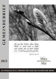 Gemeindebrief März - Mai 2013.pdf - Evang.-Luth. Kirchengemeinde ...