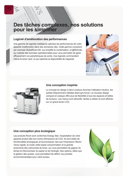 Brochure PDF - Ricoh France