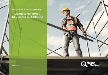 Aide mémoire pour l'entrepreneur - Hydro-Québec