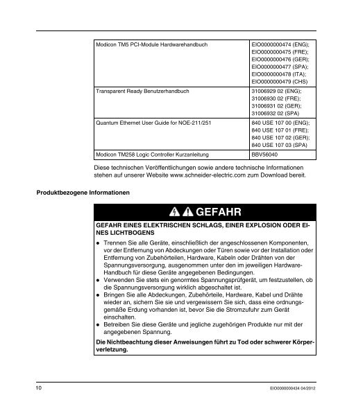 Produkthandbuch M258 - BERGER - POSITEC