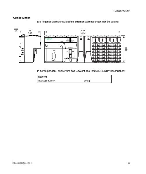 Produkthandbuch M258 - BERGER - POSITEC