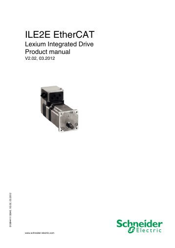 Product manual ILexium ILE2E EtherCat | 3 MB - BERGER - POSITEC