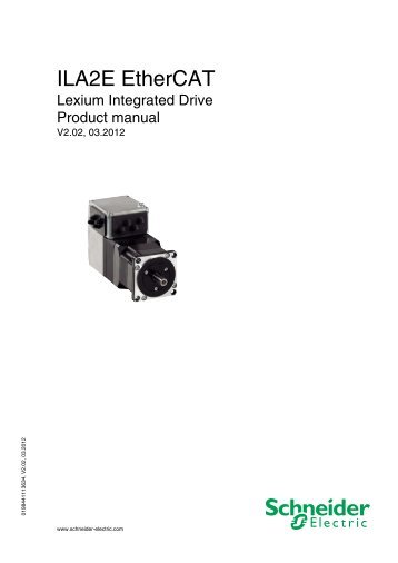 Product manual Lexium ILA2E Ethercat | 3 MB - BERGER - POSITEC