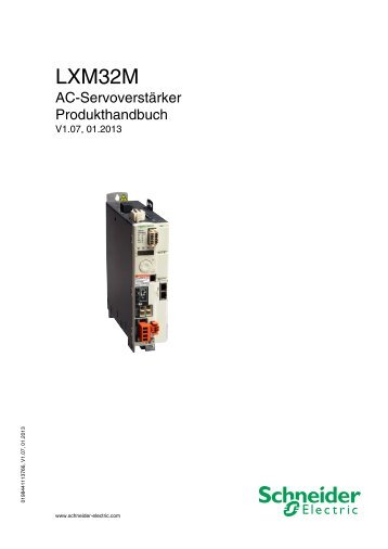 Produkthandbuch Lexium 32 Modular | 7 MB - BERGER - POSITEC