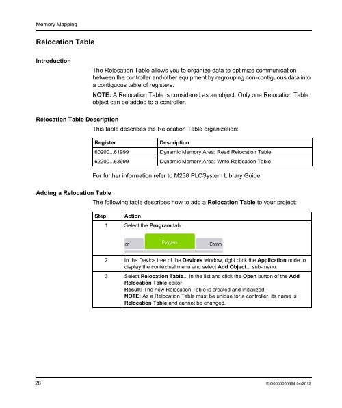 Programming manual M238 | 3 MB - BERGER - POSITEC