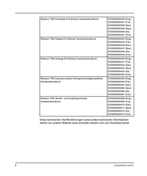 Programmierhandbuch TM5 Erweiterungsmodule - BERGER ...