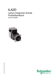 Produkthandbuch Lexium ILA2D - BERGER - POSITEC