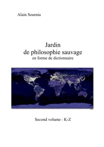 Jardin (K-Z) PDF - Philosophie sauvage