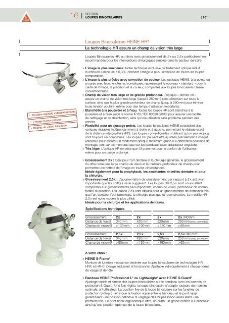 2009 HEINE CATALOGUE GENERAL MEDECINE - innova