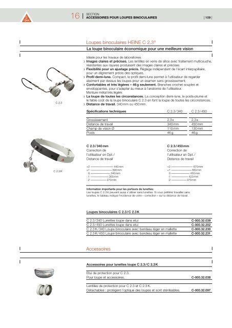 2009 HEINE CATALOGUE GENERAL MEDECINE - innova