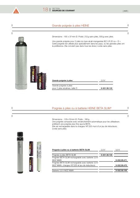 2009 HEINE CATALOGUE GENERAL MEDECINE - innova