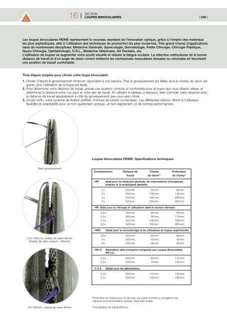 2009 HEINE CATALOGUE GENERAL MEDECINE - innova