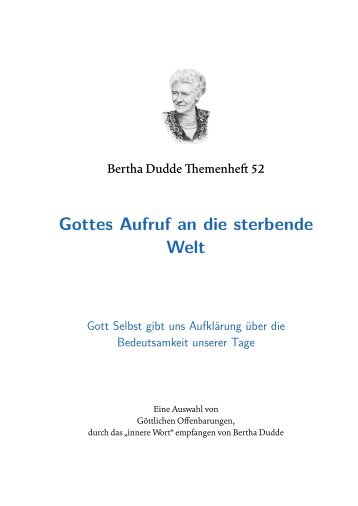 Im PDF-Format ansehen - bertha-dudde.info