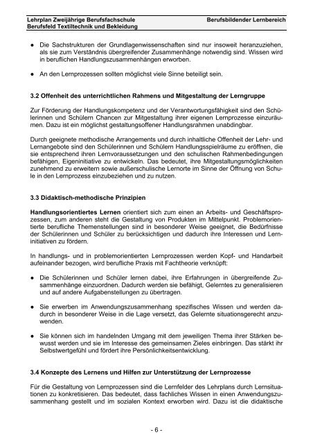 Berufsfeld Textiltechnik und Bekleidung - Frankfurter Schule für ...