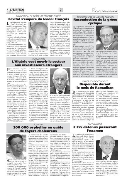 Télécharger le Format PDF - Alger Hebdo.com