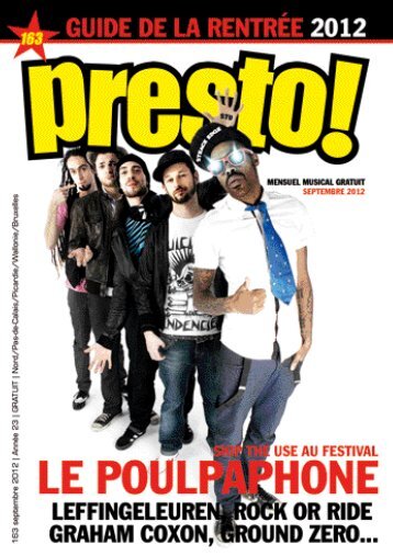 presto 2012 - webzine musical du grand nord