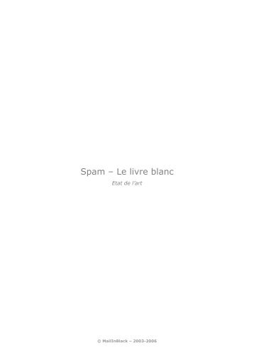 Spam – Le livre blanc - MailInBlack