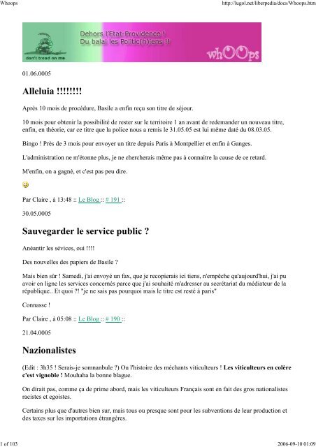 Vous RE une andouille mais mon Touat Drôle Signe