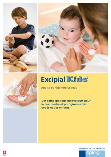 Excipial Kids - Apaise et régénère la peau - Spirig Pharma AG