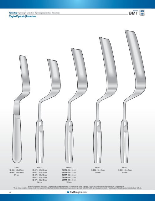 Download PDF 11 MB - BMT Surgical Instruments