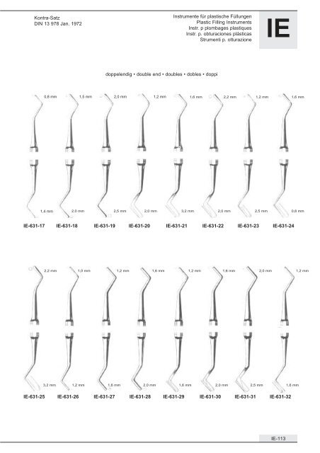 Dental Instruments