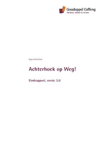 Achterhoek op Weg! - Bestuurlijke informatie van de gemeente ...