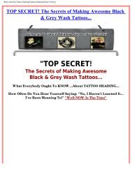 Black and Grey Tattoo Shading|Tattoos Shading - Bestcbstore.com