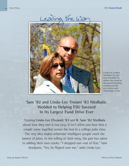 Sam '82 and Linda-Lee Troiani '83 Niedbala ... - Asoundstrategy