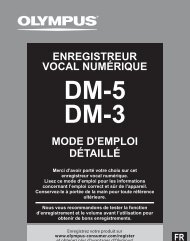 DM-5 DM-3 - Olympus