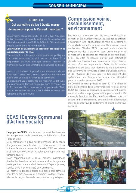 Bulletin municipal Courmangoux - Commune de Courmangoux