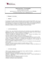 FICHE DE POSTE / CATEGORIE B Le gestionnaire de scolarité ...