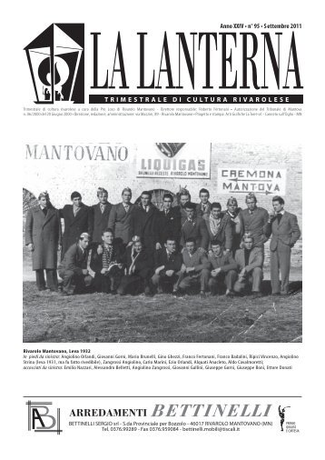 La Lanterna n°95 settembre 2011 - Fondazione Sanguanini