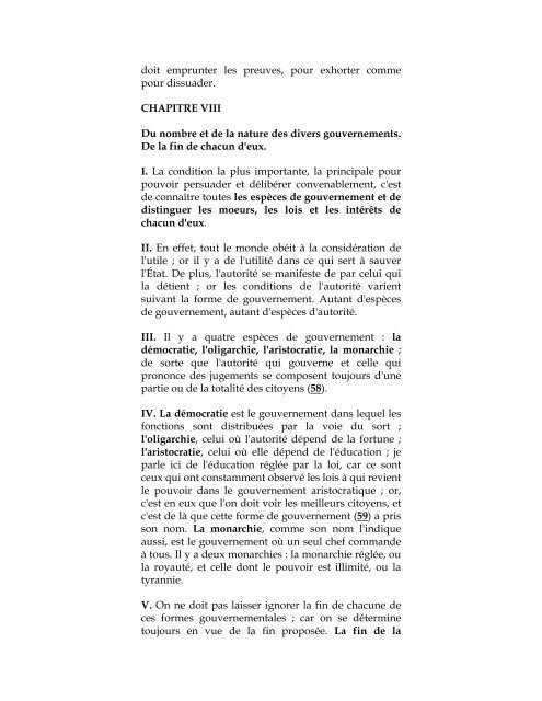 Aristote Rhétorique, Livre premier - PDF