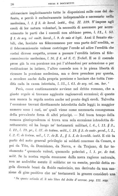 Esposizione della regola di diritto romano nemo pro parte testatus ...