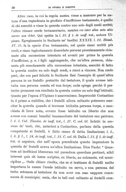 Esposizione della regola di diritto romano nemo pro parte testatus ...