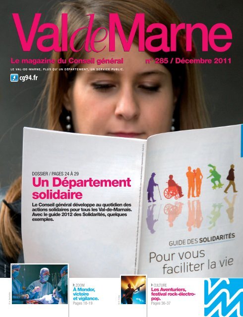 ValdeMarne n°285 / Décembre 2011 - Conseil général du Val-de ...