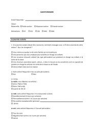 Questionnaire Rythmes scolaires - Ville de Reims