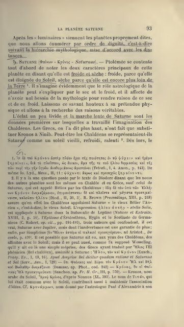 L'astrologie grecque - Hellenistic Astrology