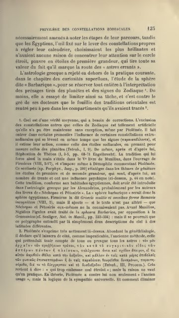 L'astrologie grecque - Hellenistic Astrology