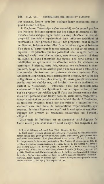 L'astrologie grecque - Hellenistic Astrology