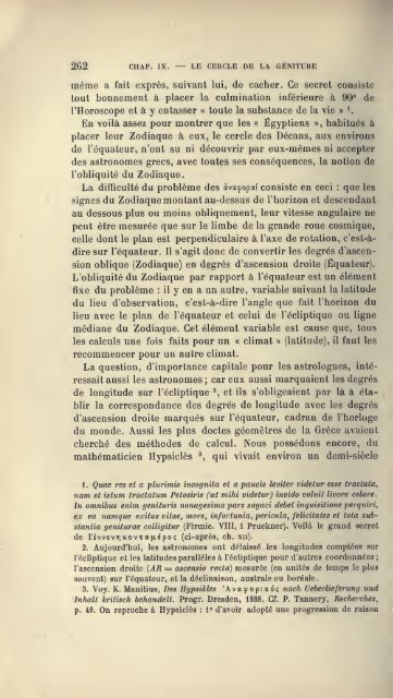 L'astrologie grecque - Hellenistic Astrology