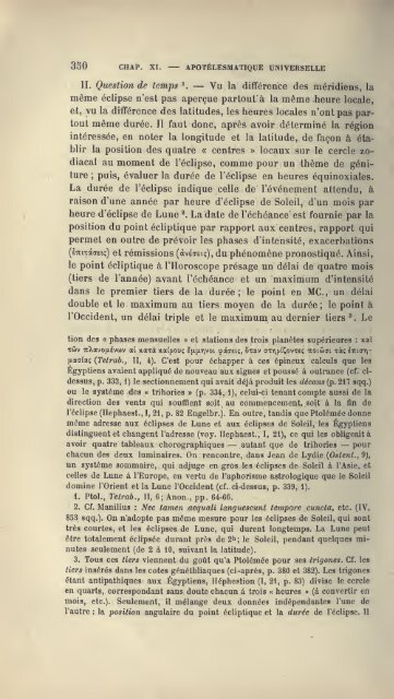 L'astrologie grecque - Hellenistic Astrology